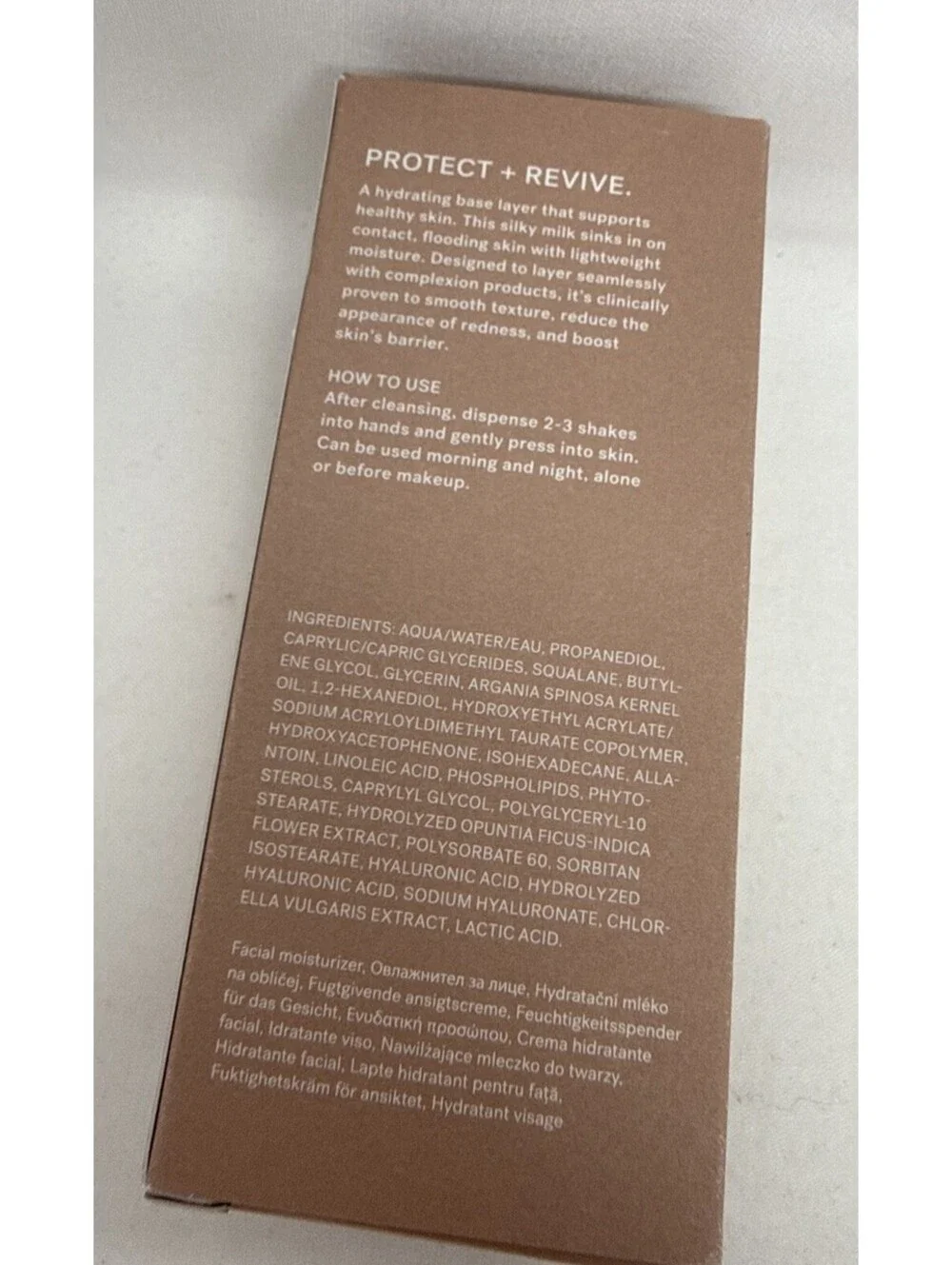 ILIA The Base Face Milk Lightweight Moisturizer 3.4oz Full Size NIB CJ200